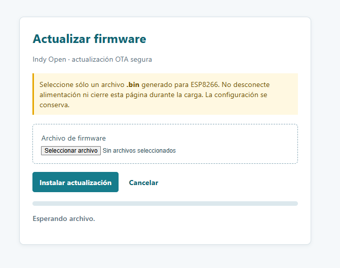 Actualización OTA